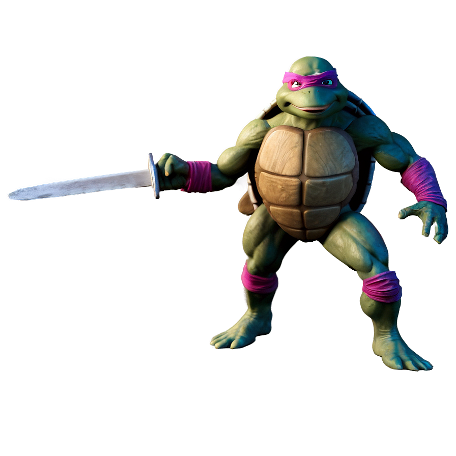 Ninja Turtle Action Pose Png 47