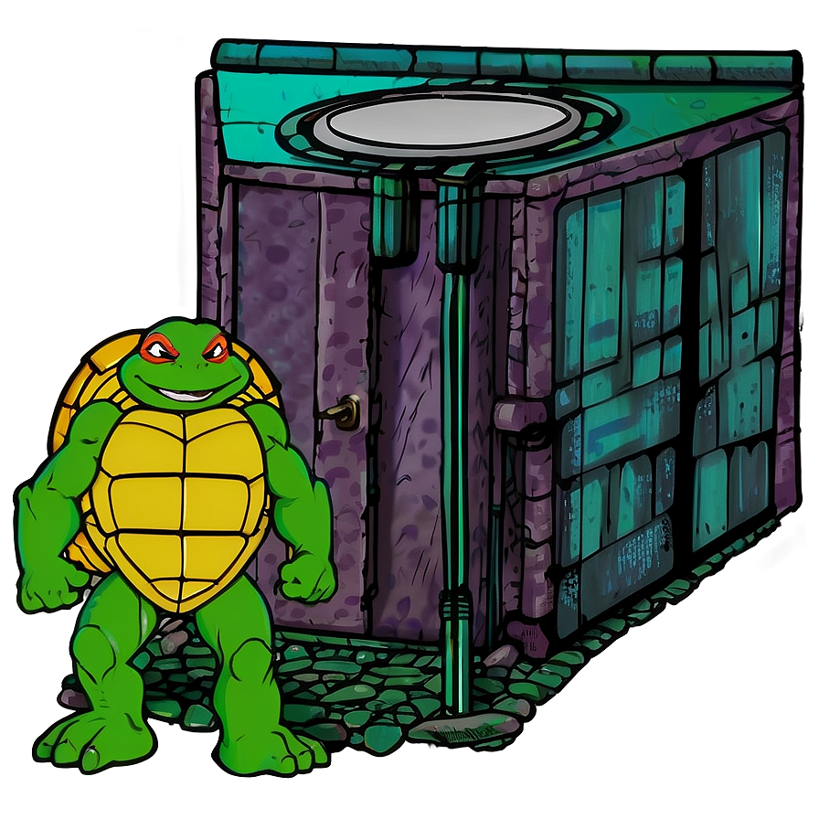 Ninja Turtles Sewer Lair Png 14