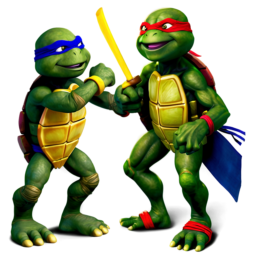 Ninja Turtles Training Session Png 05252024