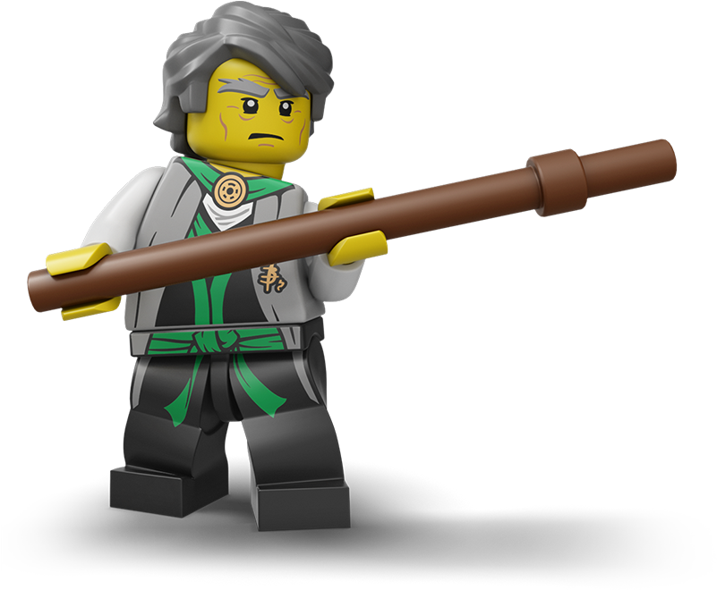 Ninjago Lego Minifigurewith Staff