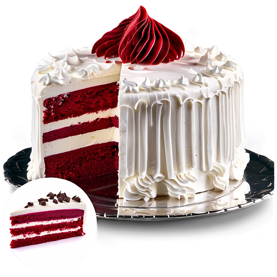 No-bake Red Velvet Cake Png 06292024