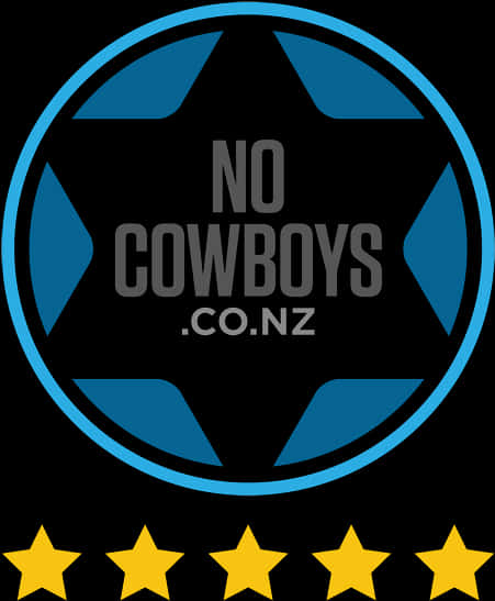No Cowboys Logowith Stars