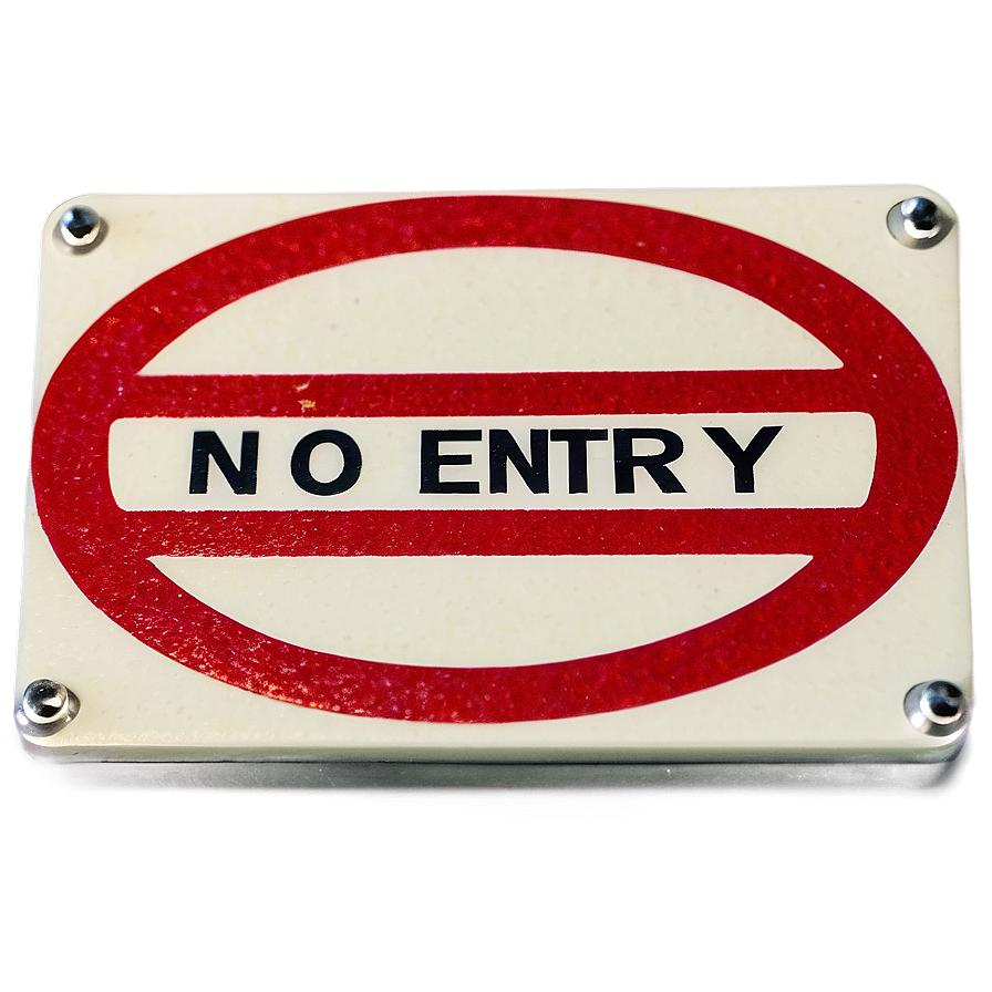 No Entry Allowed Png 65