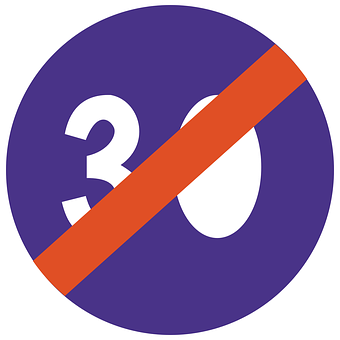 No Number Three Sign