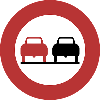 No Overtaking Sign