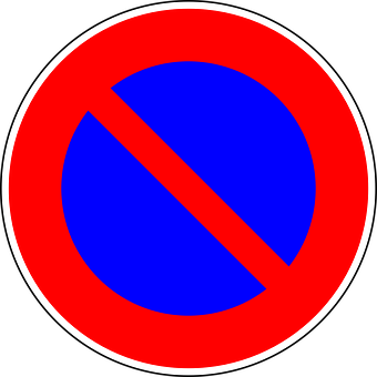 No Parking Sign Graphic
