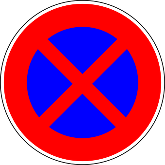 No Parking Sign Graphic