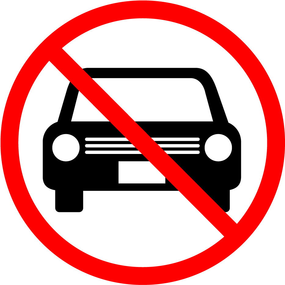 No Parking Sign Graphic