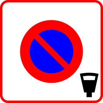 No Parking Sign Graphic