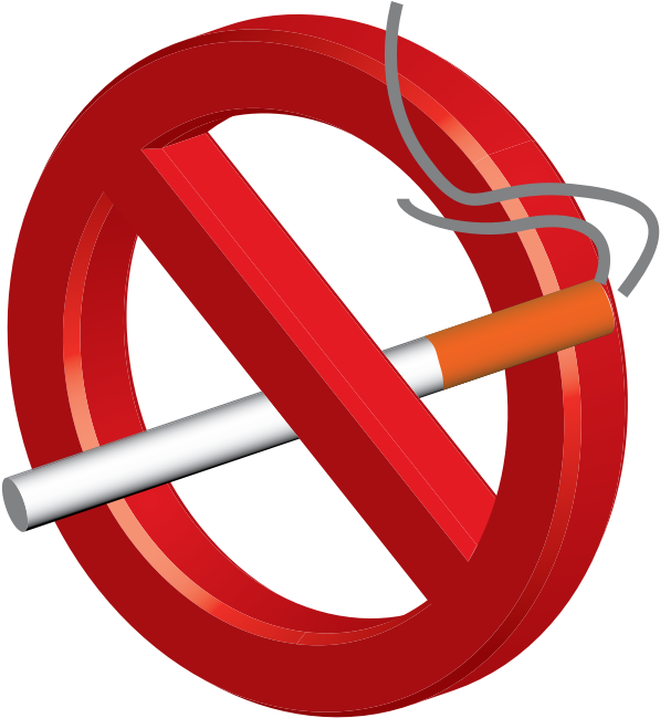 No Smoking Sign Graphic