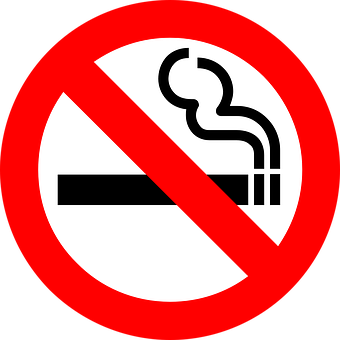 No Smoking Sign Graphic