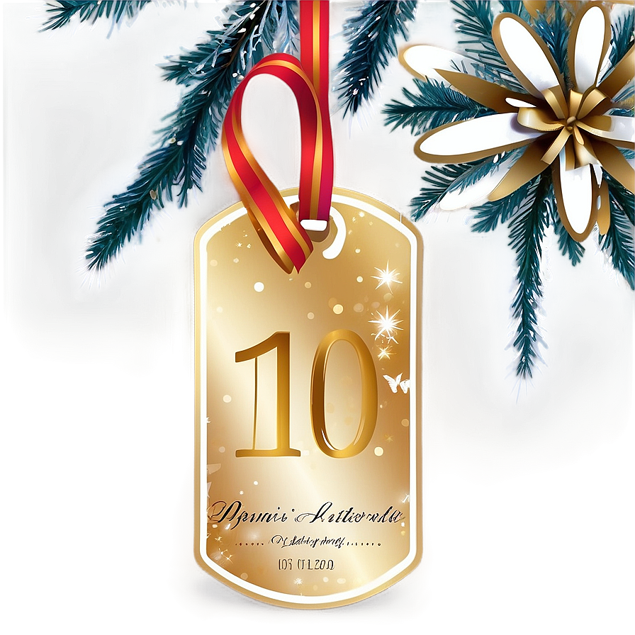 Noel Celebration Tag Png 78