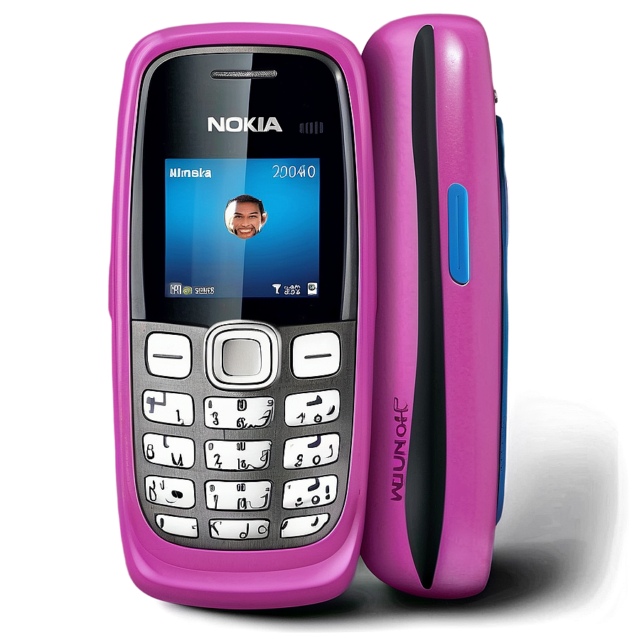 Nokia Phone In Pink Png Emw