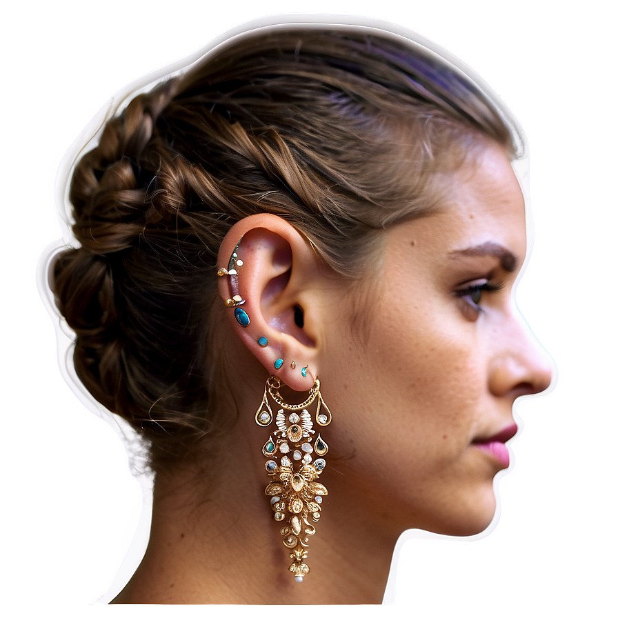 Non-pierced Ear Cuff Designs Png Eeg88