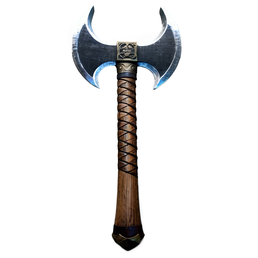 Nordic Battle Axe Png 06132024