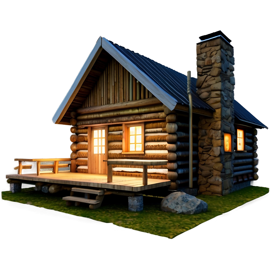 Nordic Style Log Cabin Png Kjq