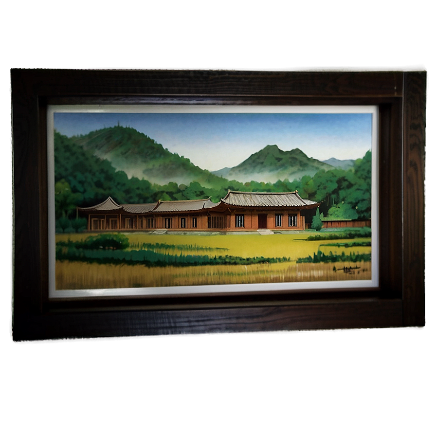 North Korean Traditional House Png Eat32