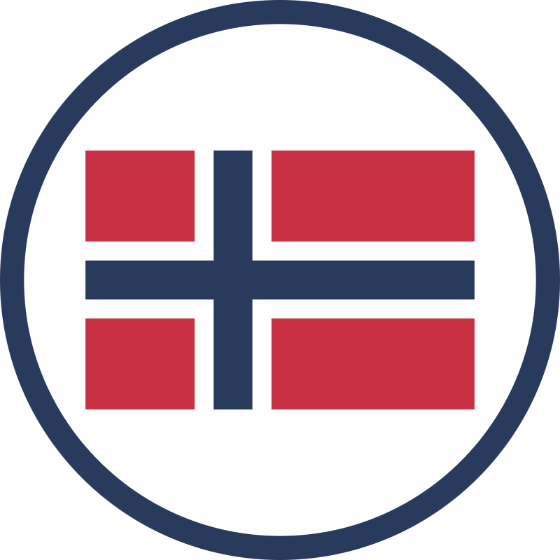 Norwegian Flag Graphic