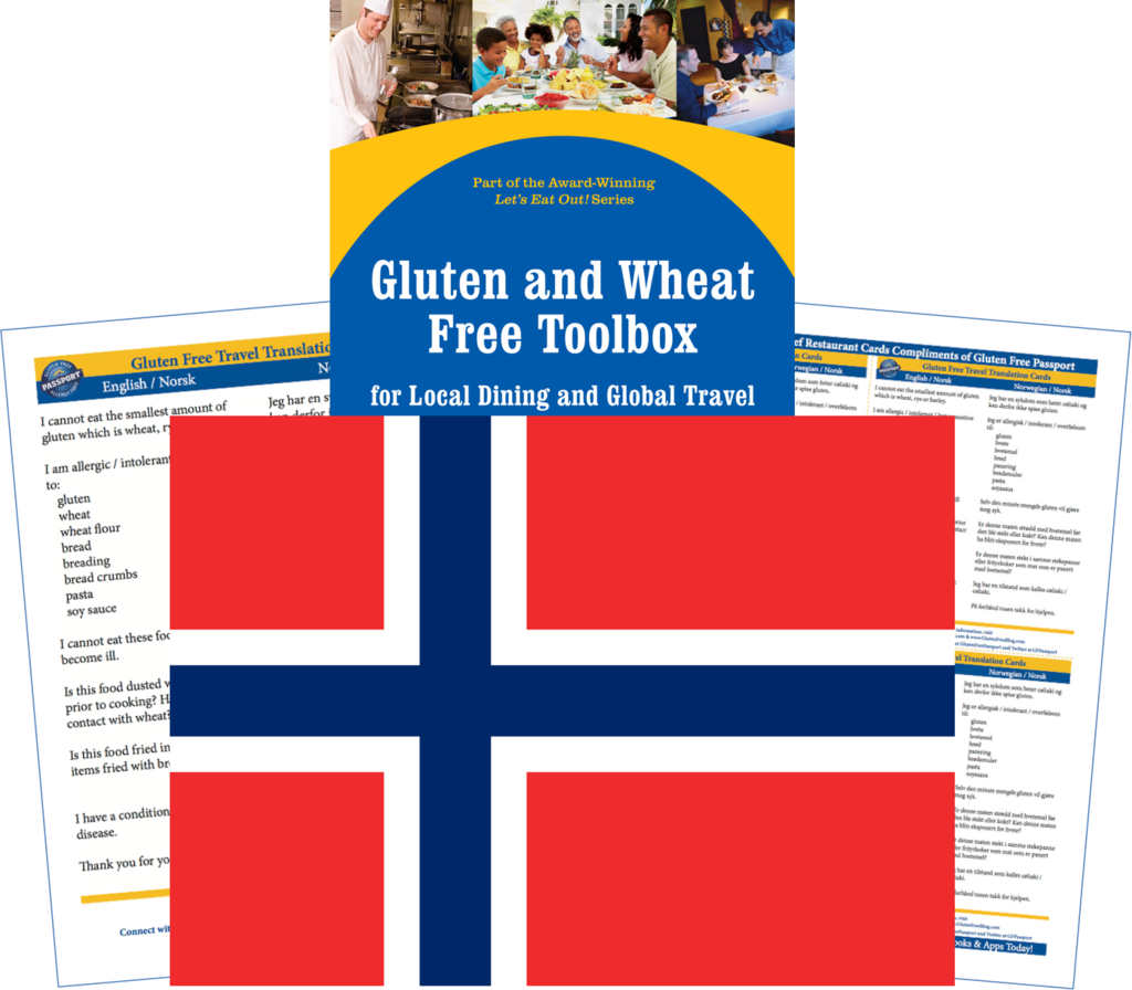 Norwegian Gluten Free Travel Toolbox