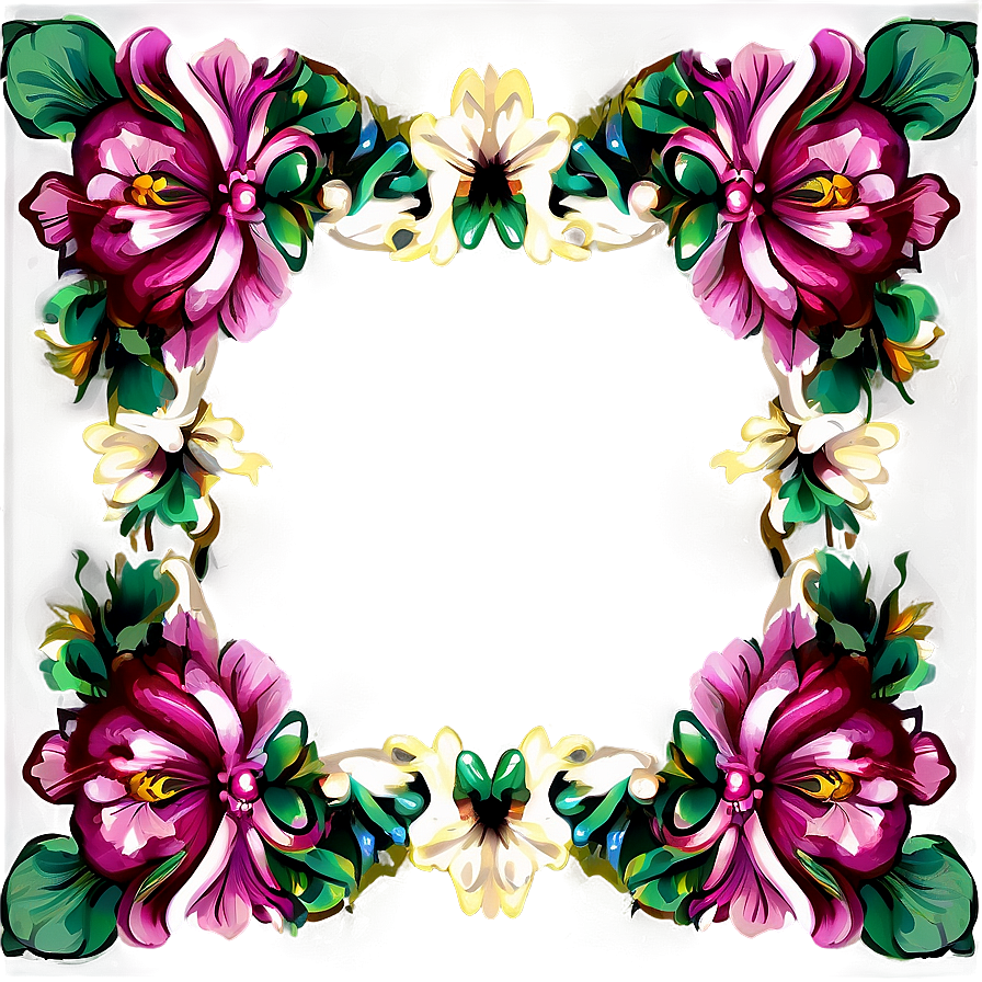 Nostalgic Floral Tapestry Png 27