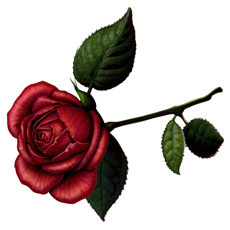 Nostalgic Rose Keepsake Png 06292024