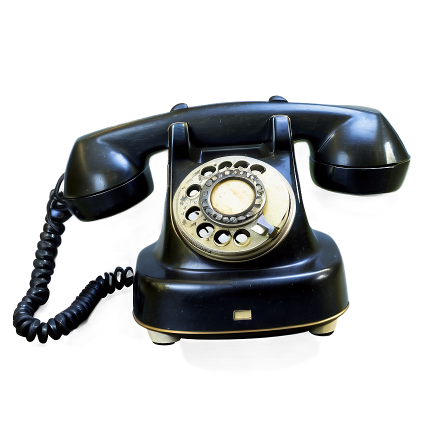 Nostalgic Vintage Phone Png 06212024