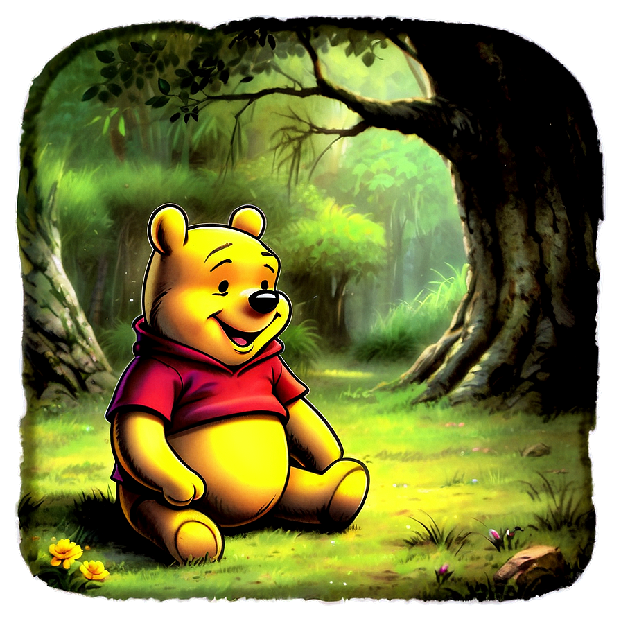 Nostalgic Winnie The Pooh Laugh Png Kki