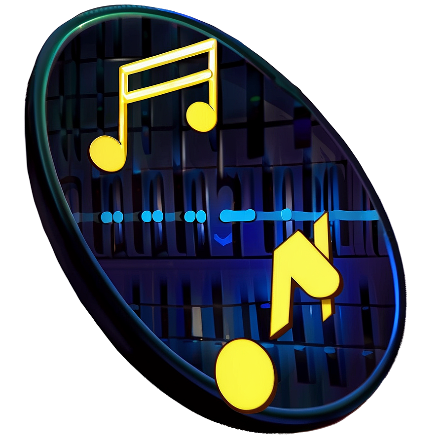 Notas Musicales Cartoon Png 06122024