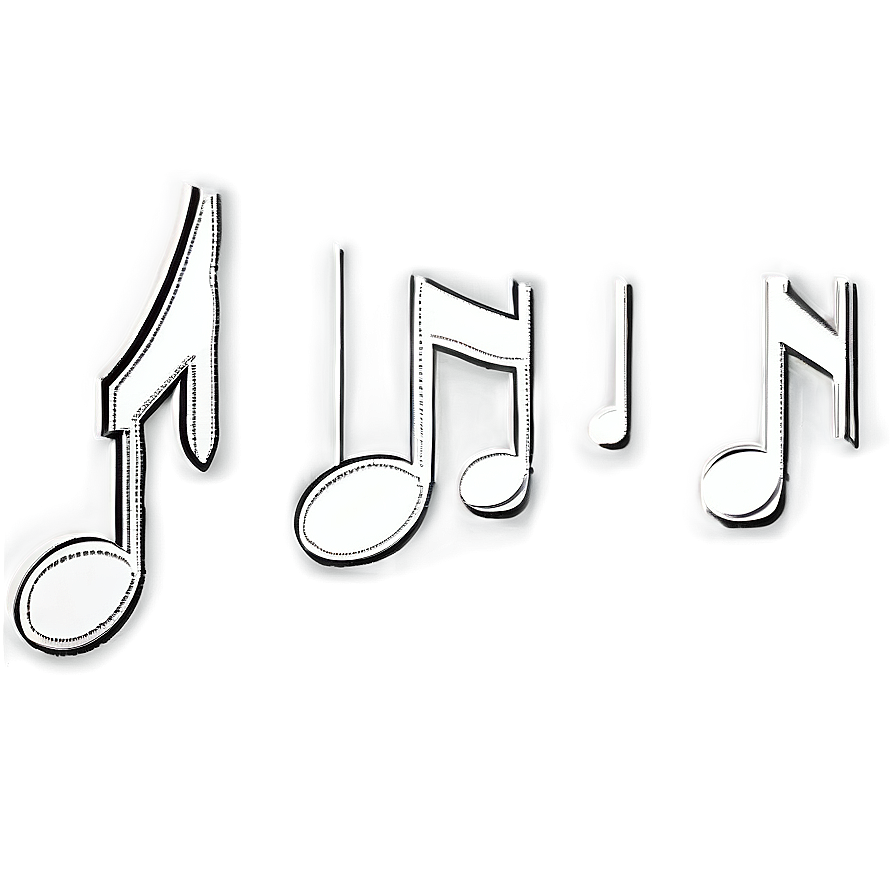 Notas Musicales Doodle Png Vqo