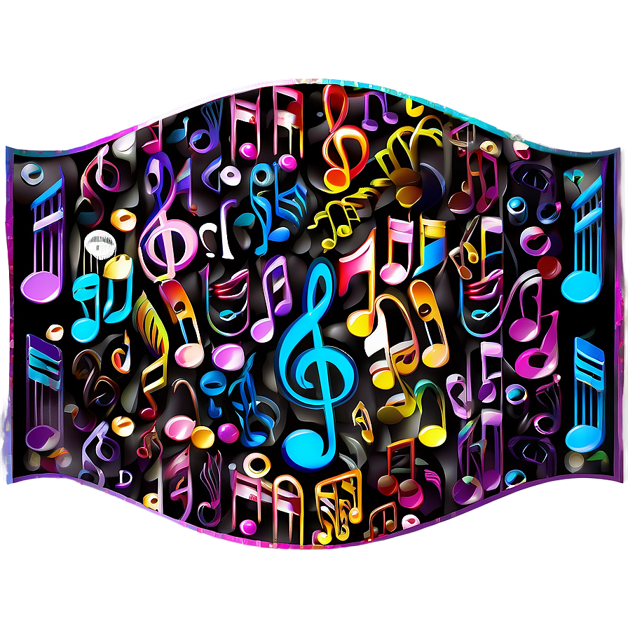 Notas Musicales Pattern Png Nqo43