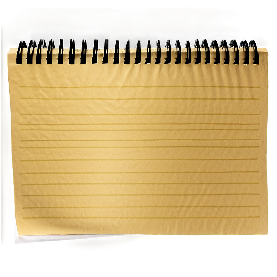 Note Paper Sheet Png 06262024