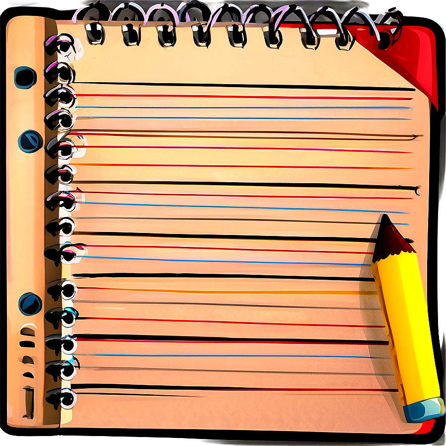 Notebook Paper Clipart Png Knj