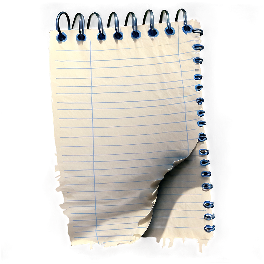 Notebook Paper Tear Png 05252024