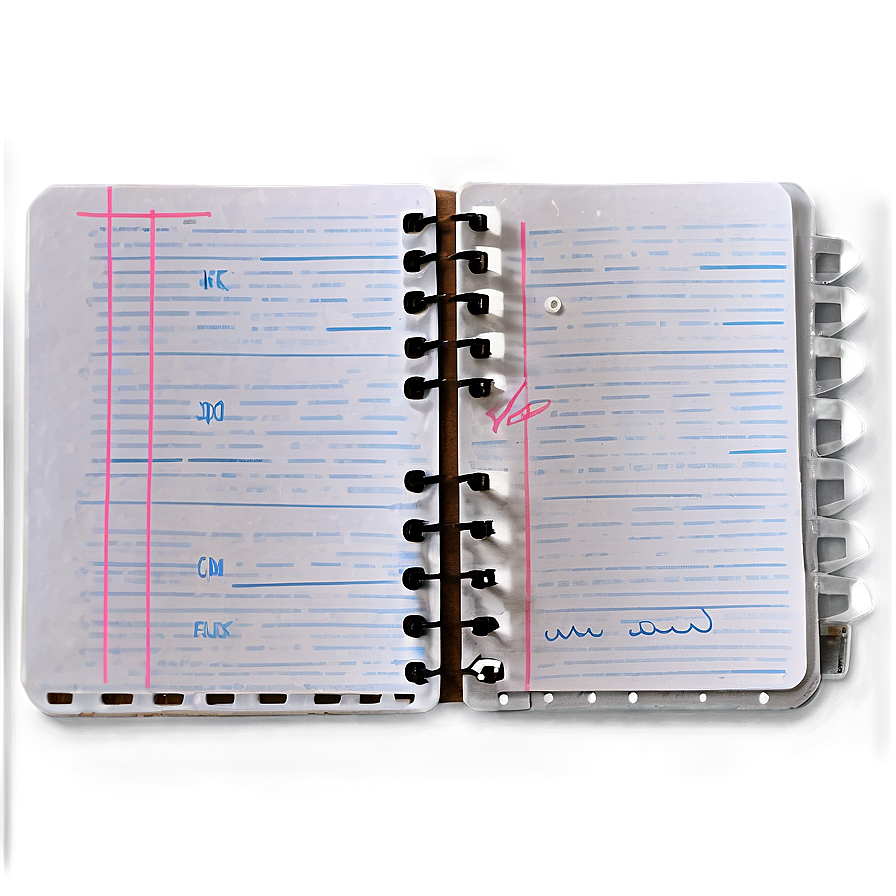 Notebook Paper With Holes Png 55