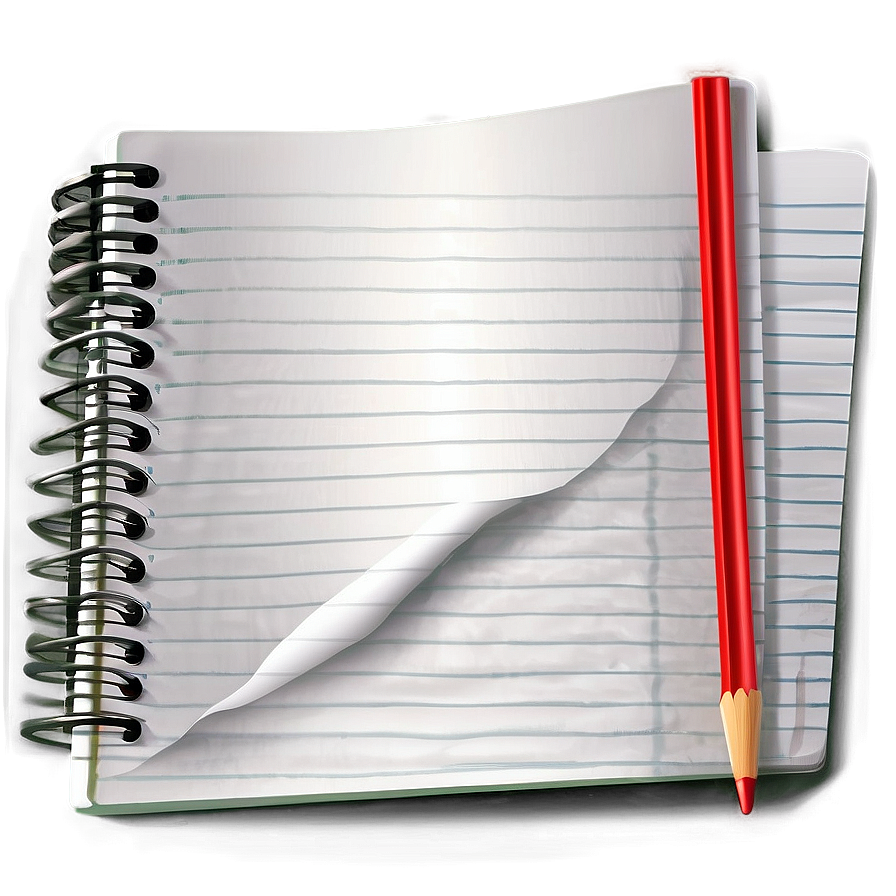 Notebook Paper With Spiral Png Sjj35