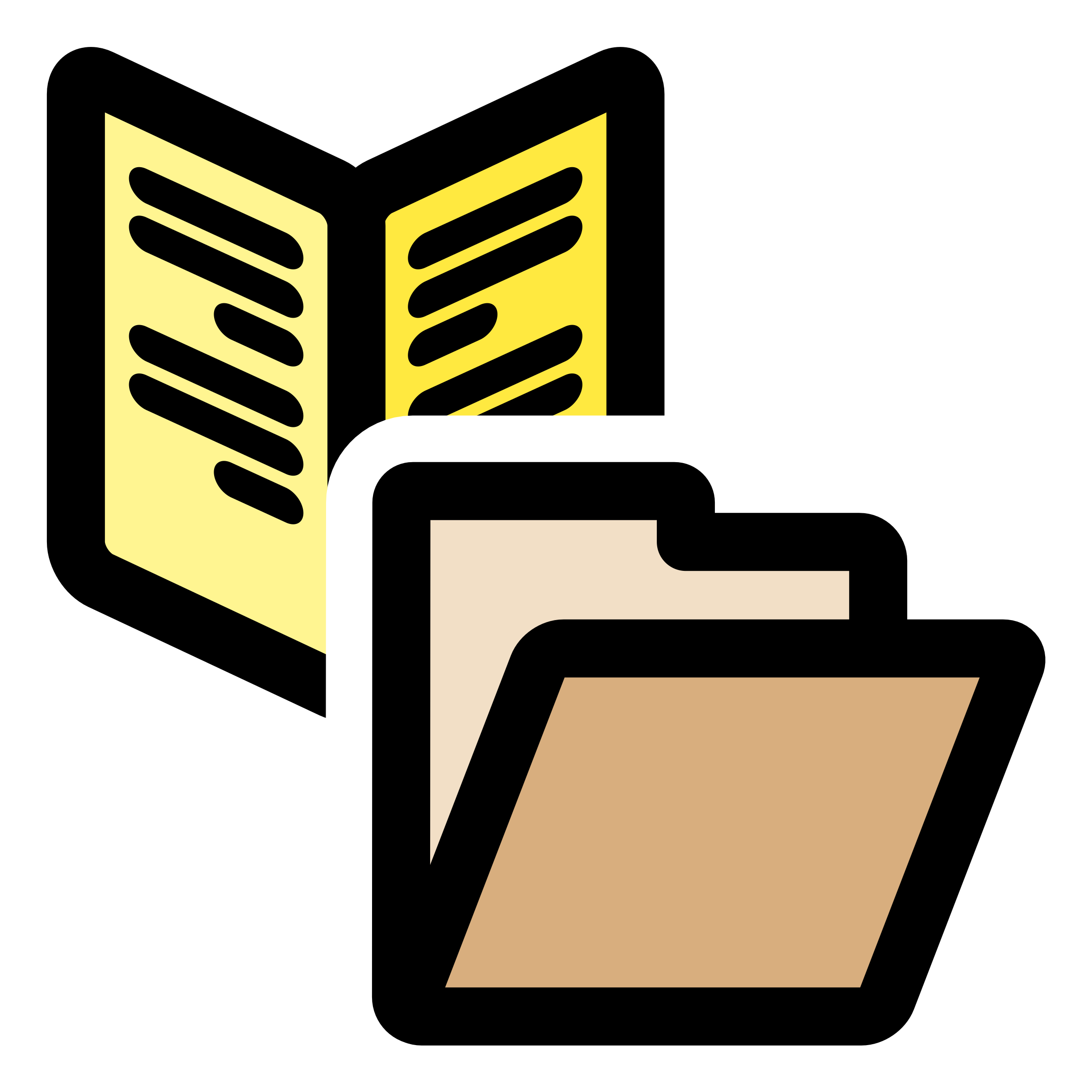 Notebookand Folder Clipart