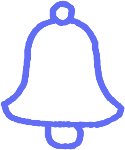 Notification Bell Icon Outline