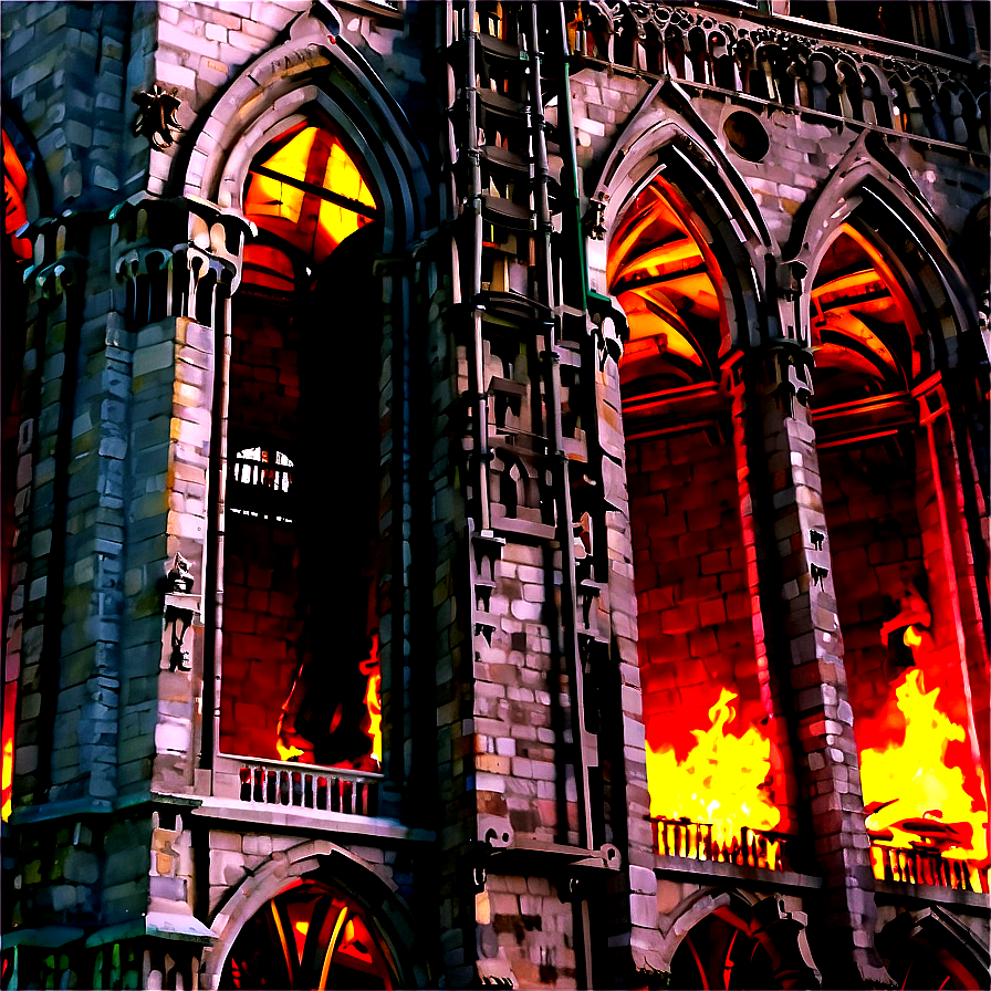 Notre Dame Fire Damage Reconstruction Png 7