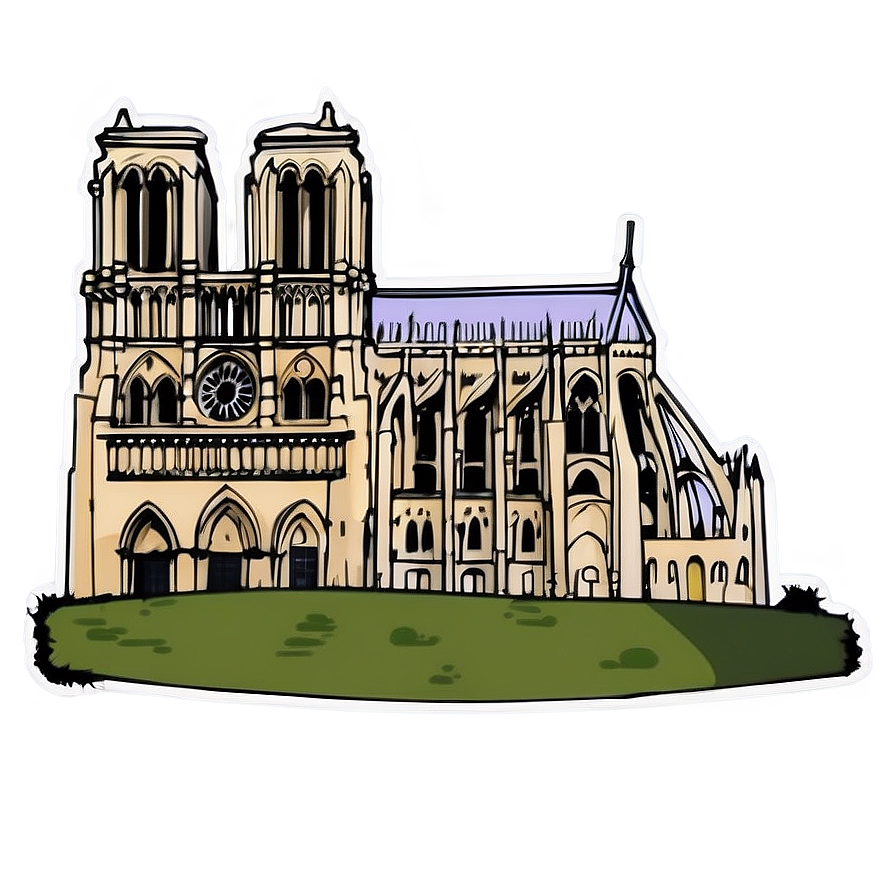 Notre Dame French Gothic Png 85