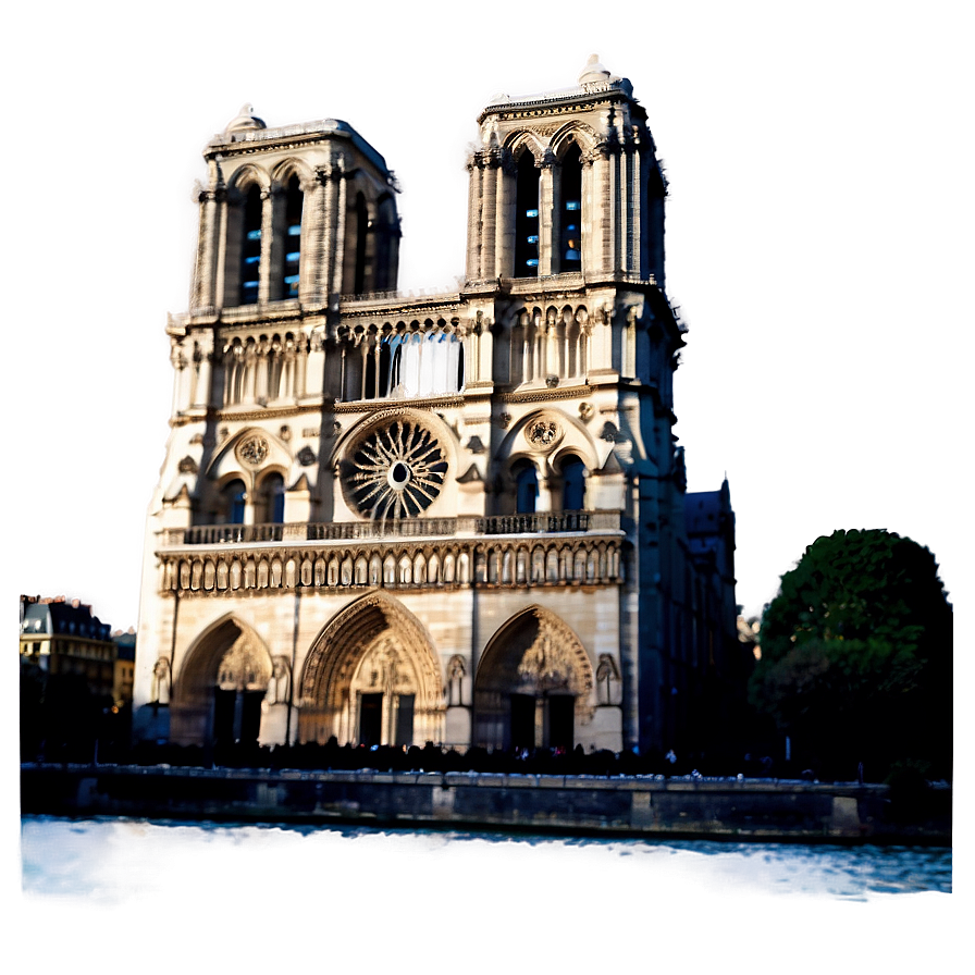 Notre Dame Parisian Icon Png 06252024