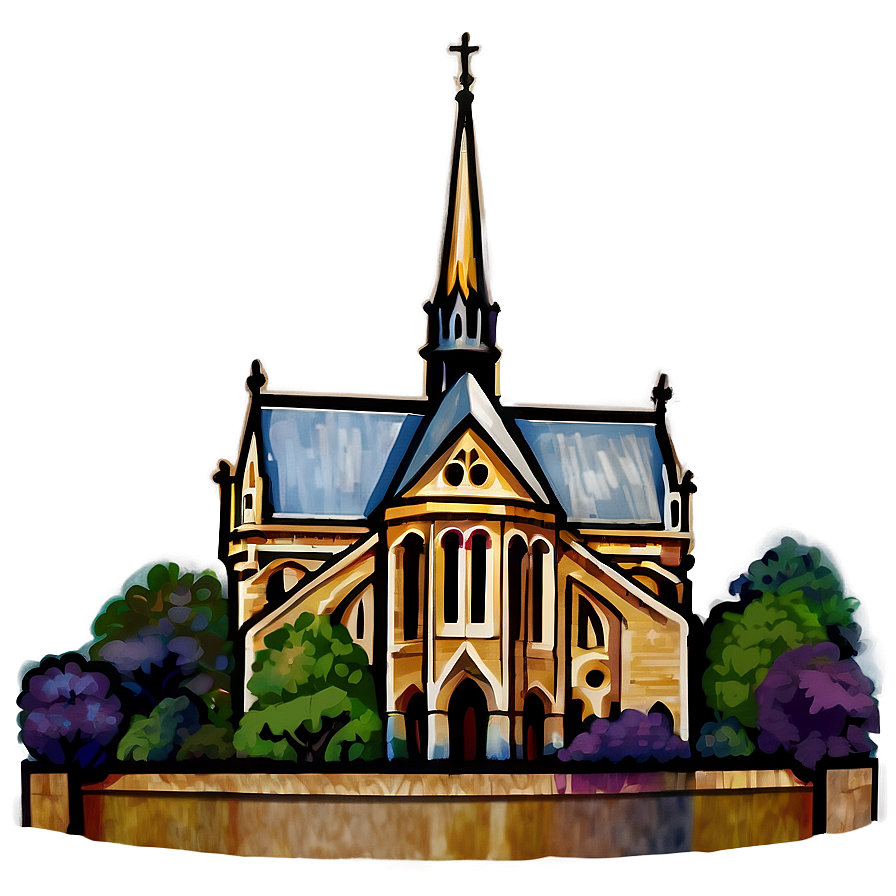 Notre Dame Religious Icon Png 2