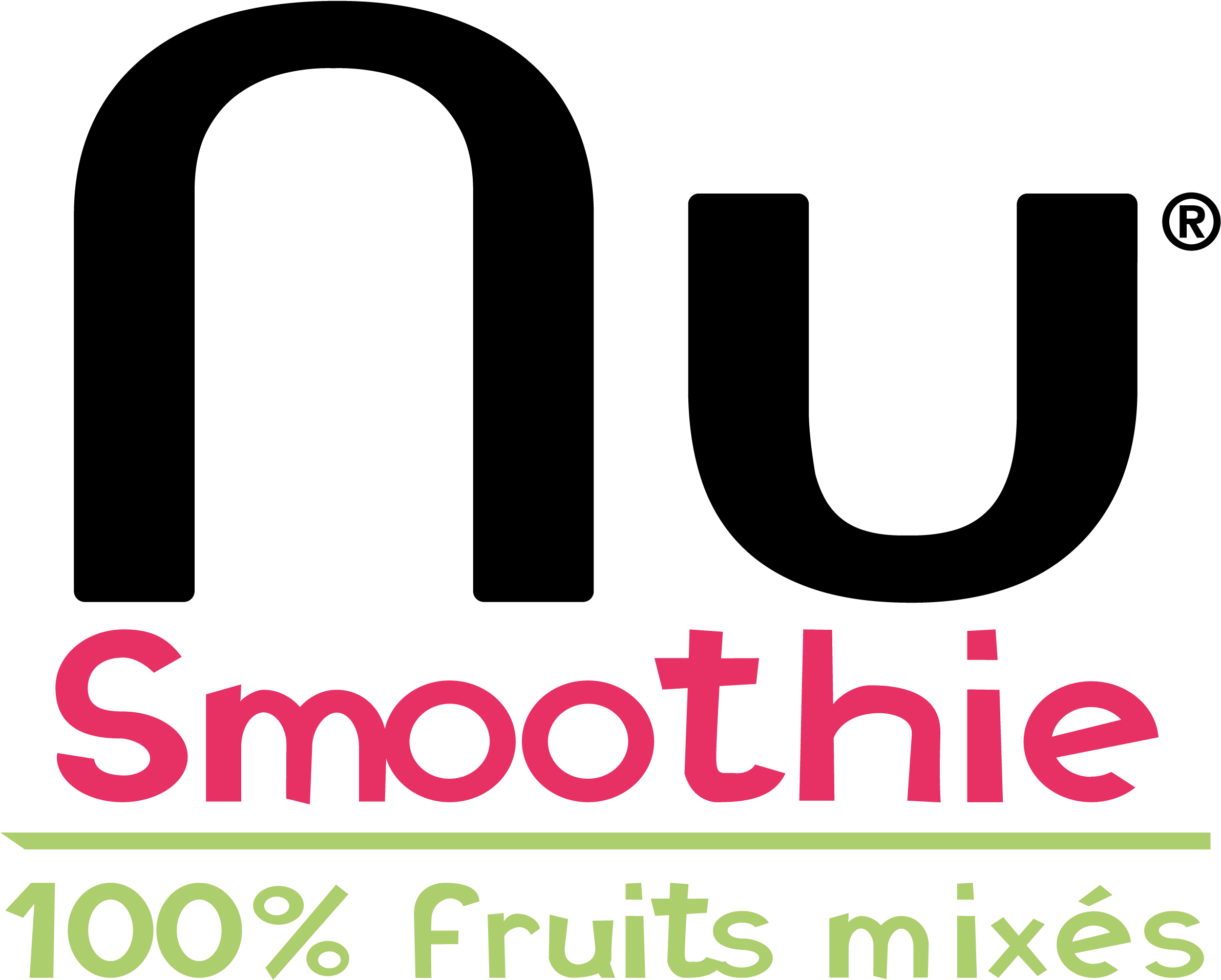 Nu Smoothie Logo100 Percent Fruit Mixes