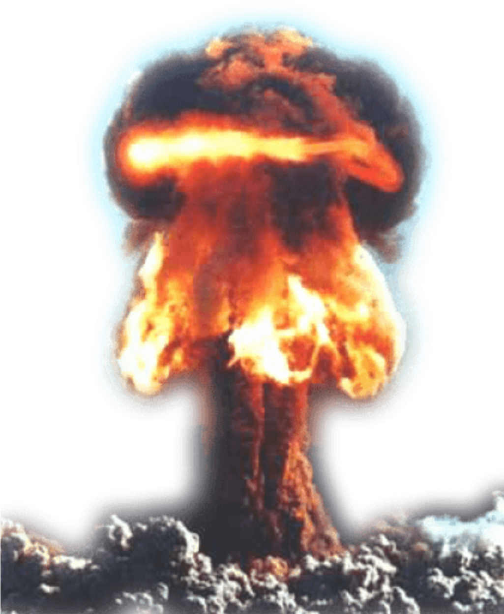 Nuclear Explosion Mushroom Cloud