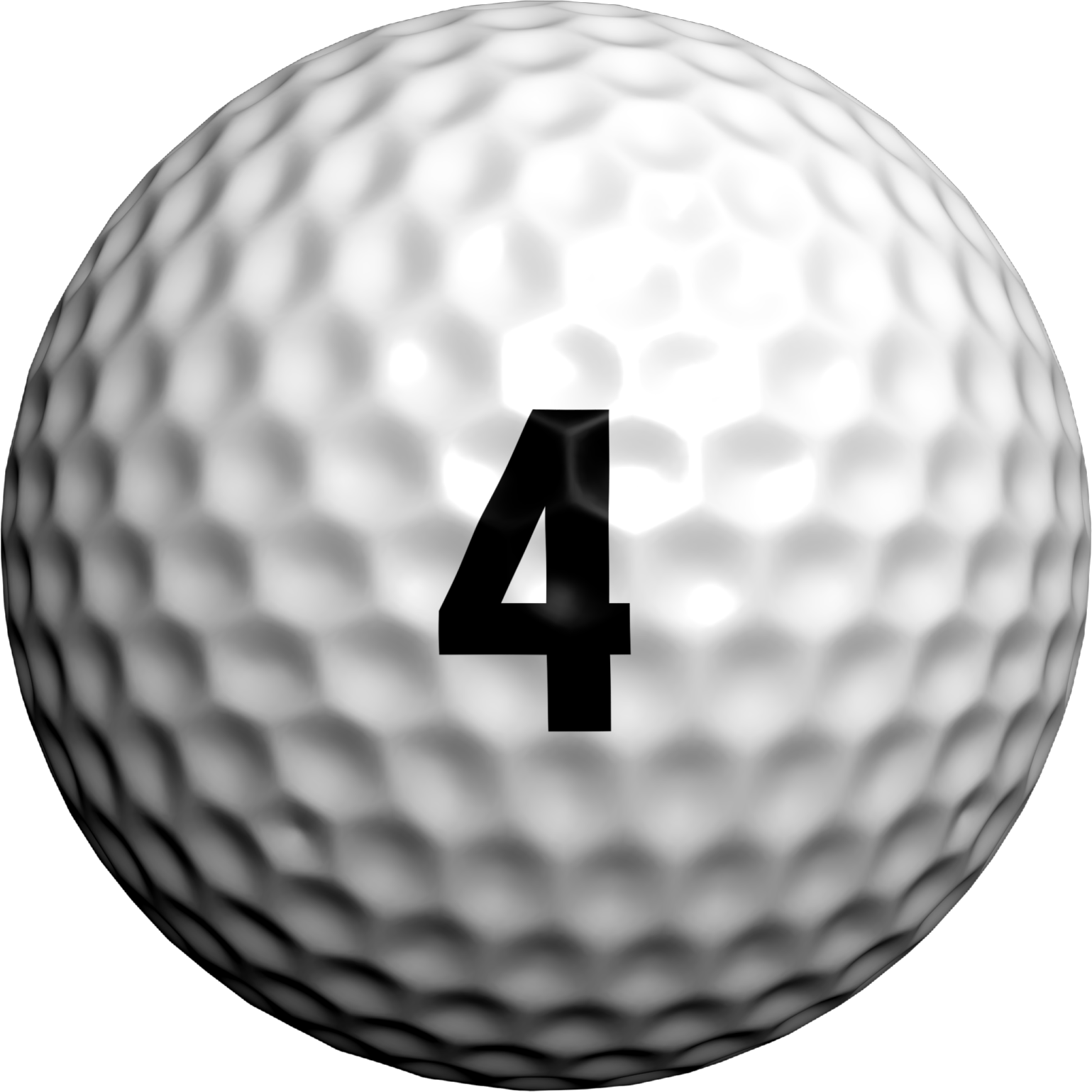 Number4 Golf Ball