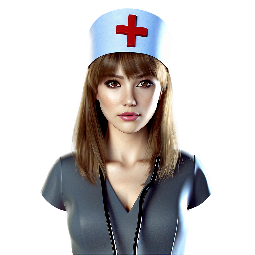 Nurse Hat With Cross Png 06132024