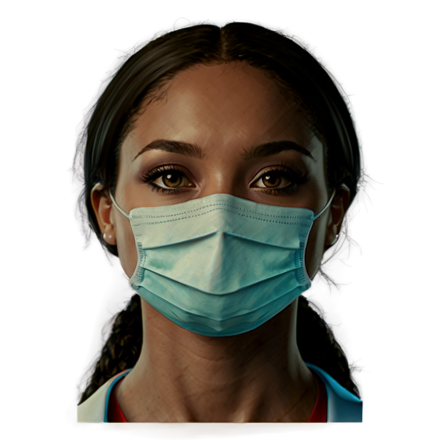 Nurse Wearing Mask Png 49