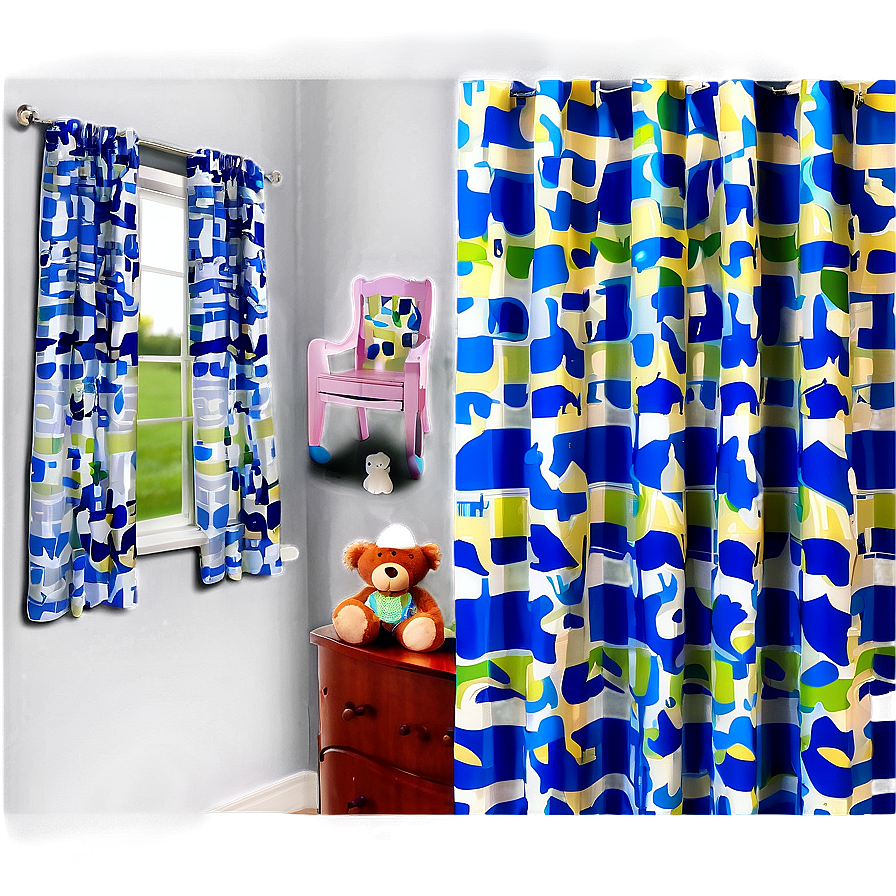 Nursery Curtains Png 33