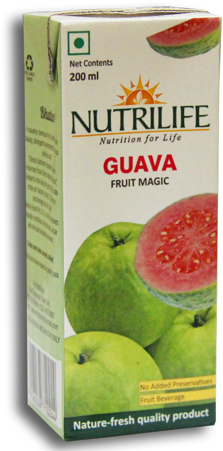 Nutrilife Guava Fruit Juice Package