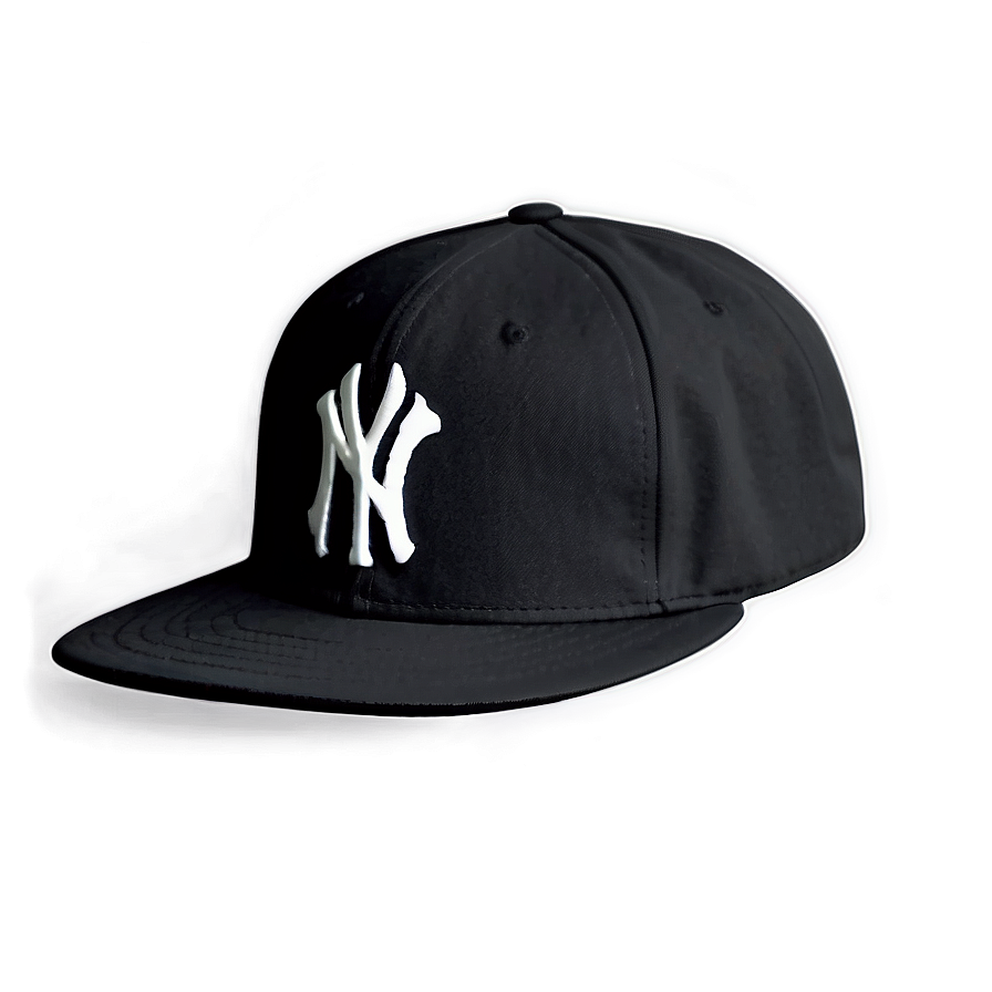 Ny Hat In Black And White Png 71