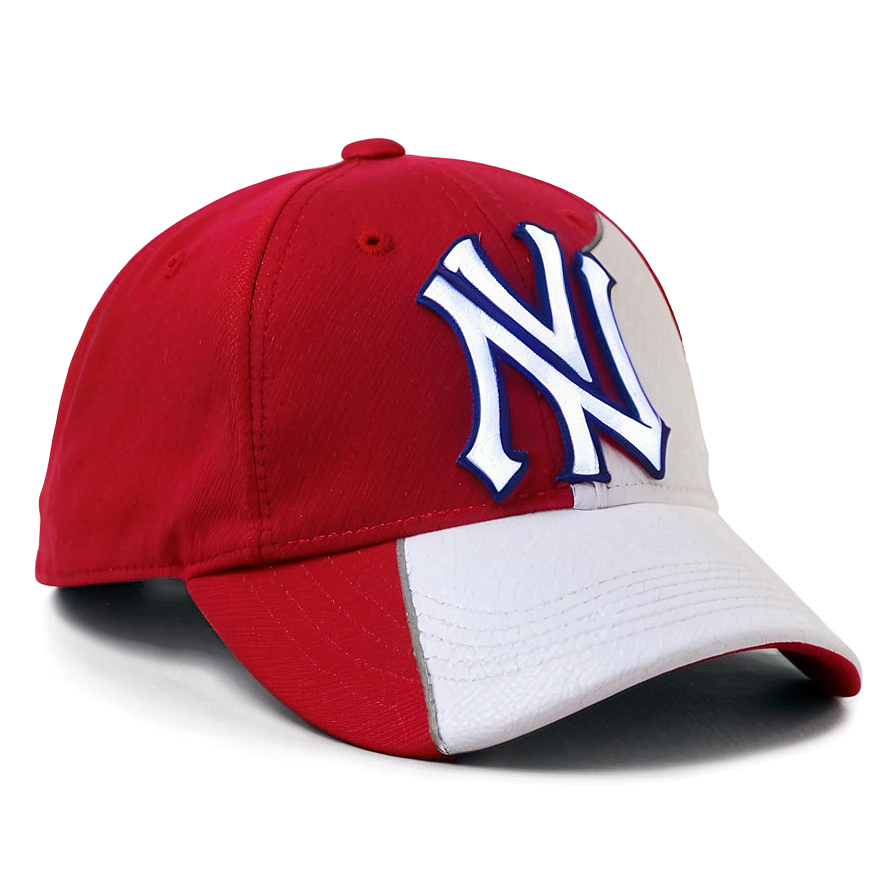 Ny Hat In Red Color Png 38